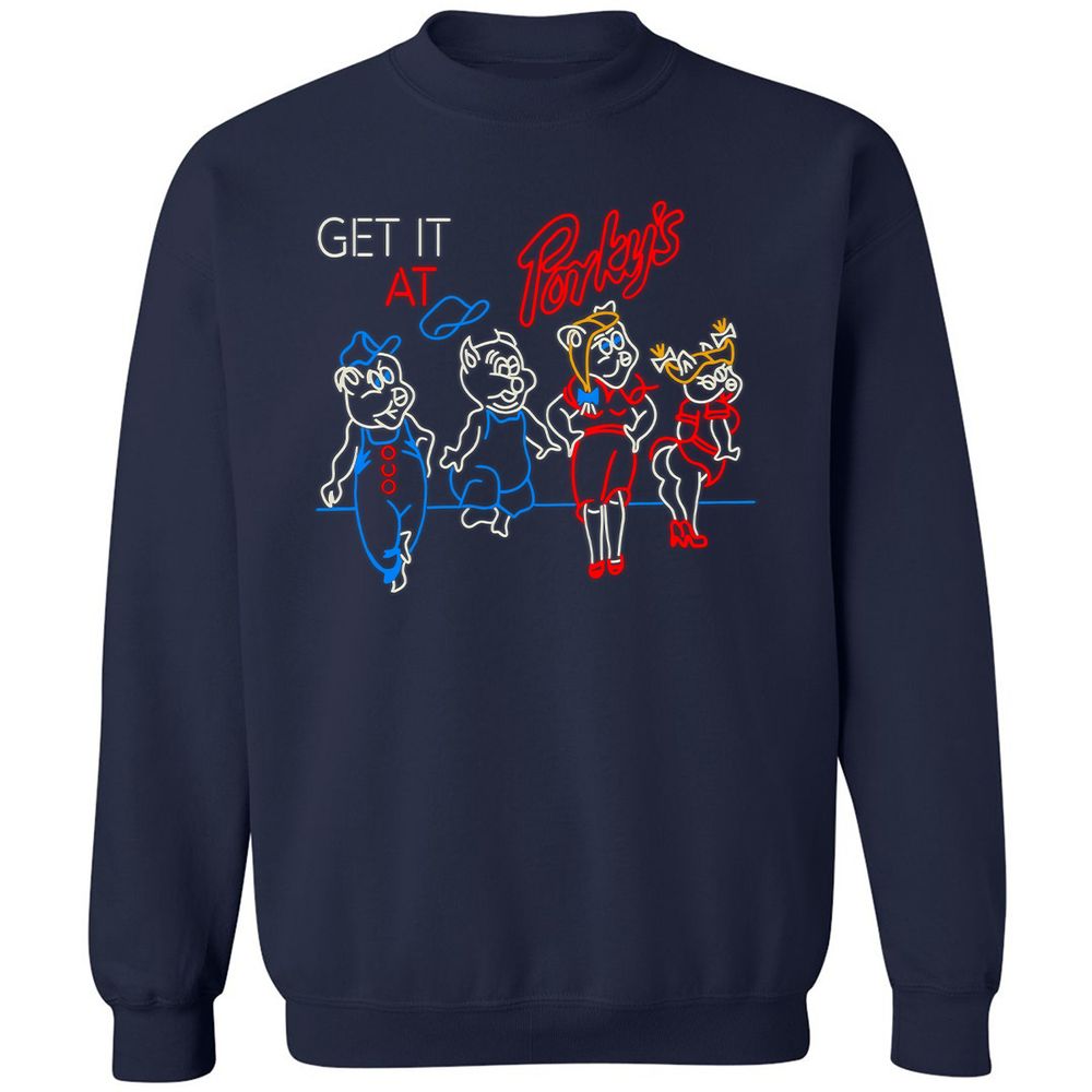 Classic Unisex Sweatshirt - EBQ6NGNK - Navy - 2