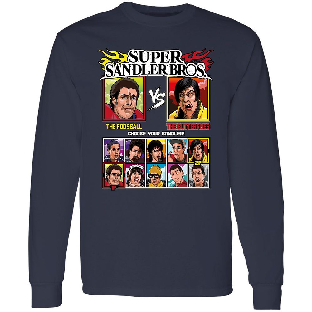 Long Sleeve T-Shirt - NRM7XK7B - Navy - 2