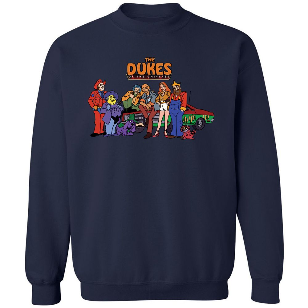 Classic Unisex Sweatshirt - ZLJE7D5U - Navy - 2