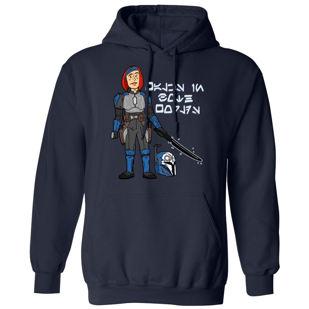 Classic Unisex Hoodie - T5N1AZNS - Navy - 2