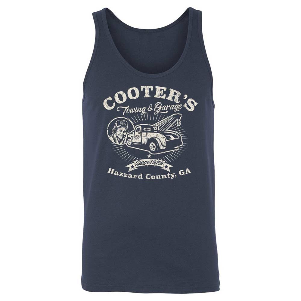 Unisex Jersey Tank - KWV7M8XR - Navy - 2