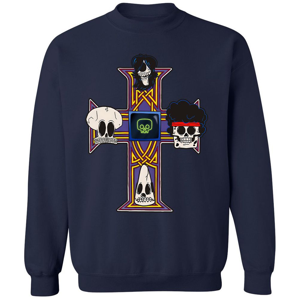 Classic Unisex Sweatshirt - V136VAW3 - Navy - 2