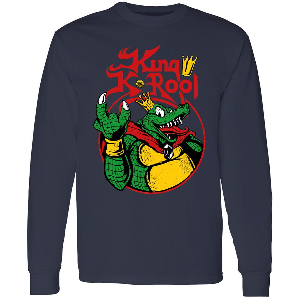 Long Sleeve T-Shirt - 1YJBASZM - Navy - 2