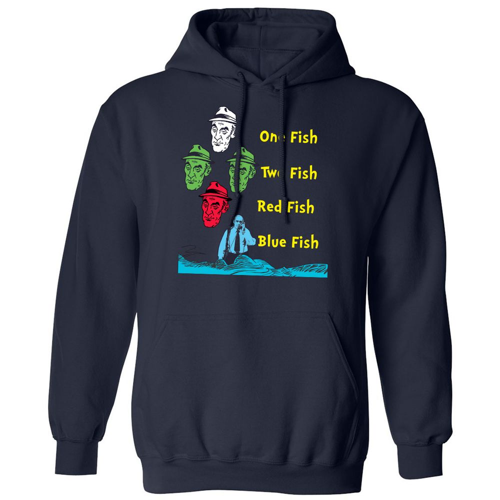 Classic Unisex Hoodie - R6EKPKEQ - Navy - 2
