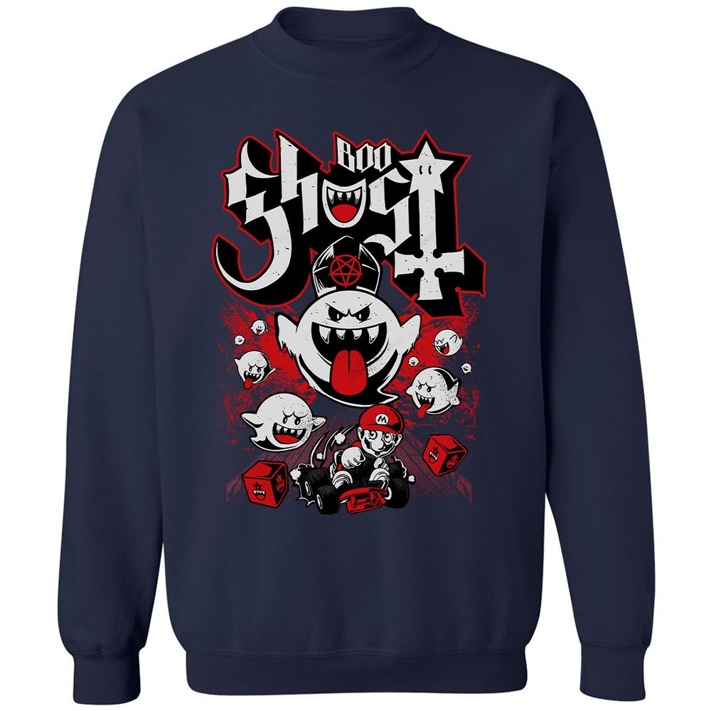 Classic Unisex Sweatshirt - B2Z74X3S - Navy - 2