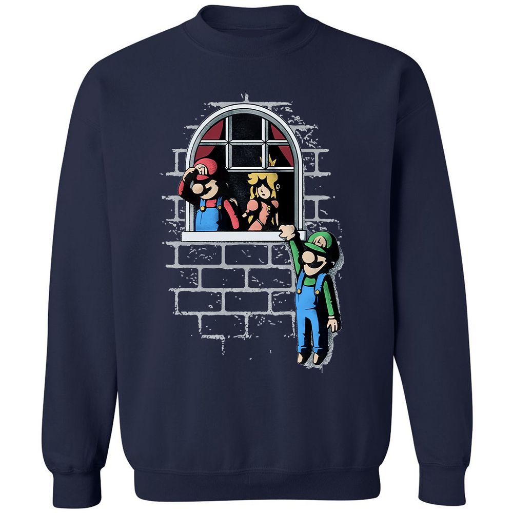 Classic Unisex Sweatshirt - HNPZ8VDX - Navy - 2