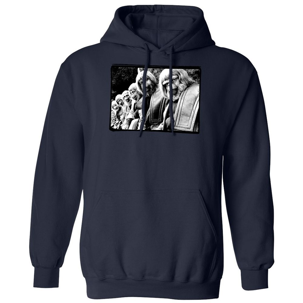 Classic Unisex Hoodie - ZE3RJTXL - Navy - 2