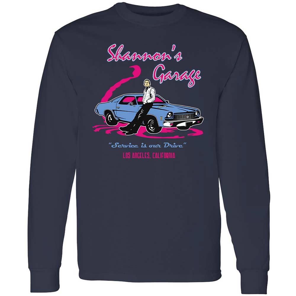 Shannon's Garage - Navy - 2