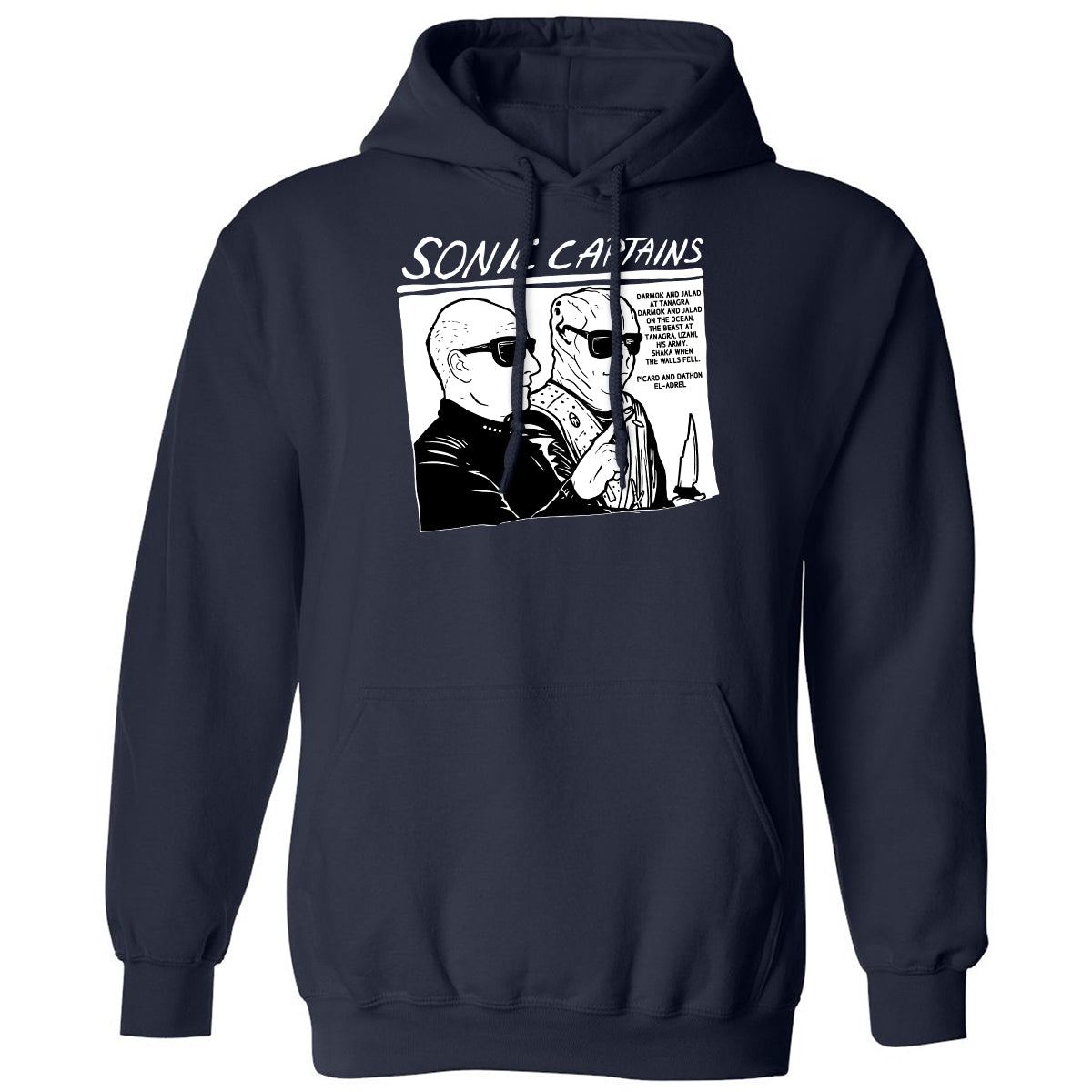 Classic Unisex Hoodie - 6TRR2KCD - Navy - 2
