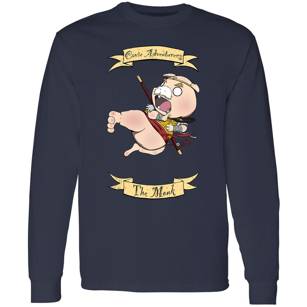 Long Sleeve T-Shirt - PEH32T5E - Navy - 2