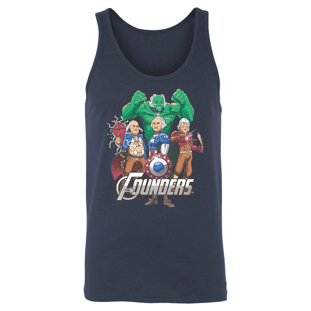 Unisex Jersey Tank - UZ7X5ABK - Navy - 2