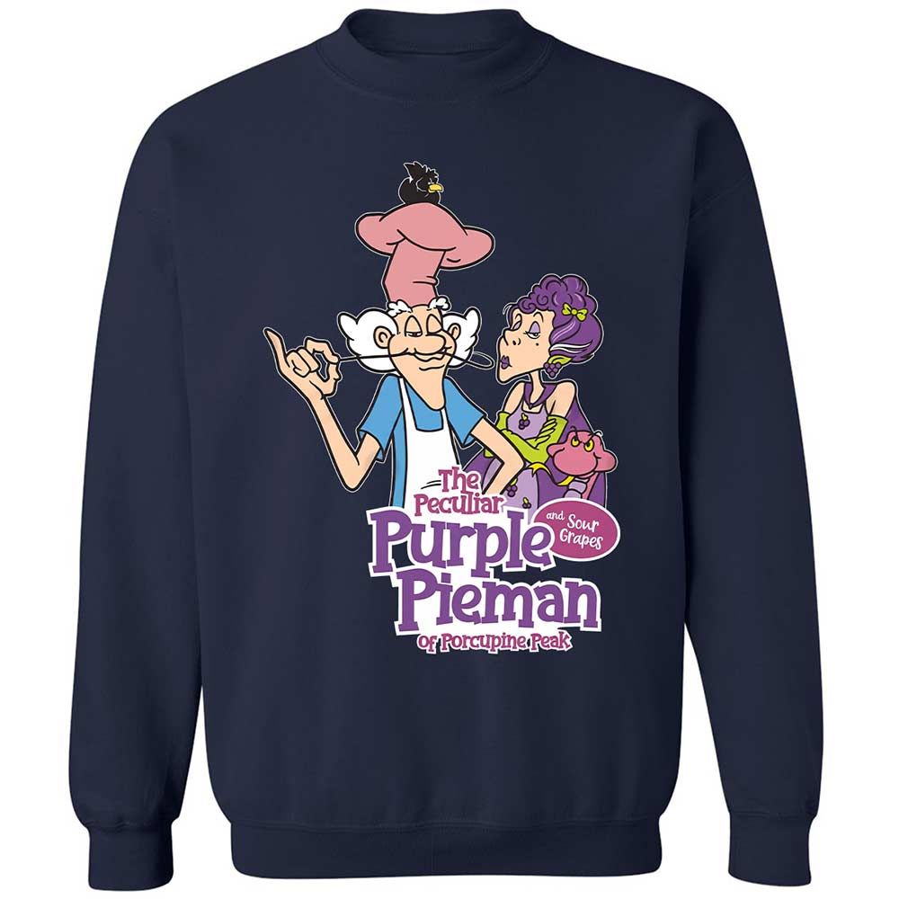 The Peculiar Purple Pie Man - Navy - 2