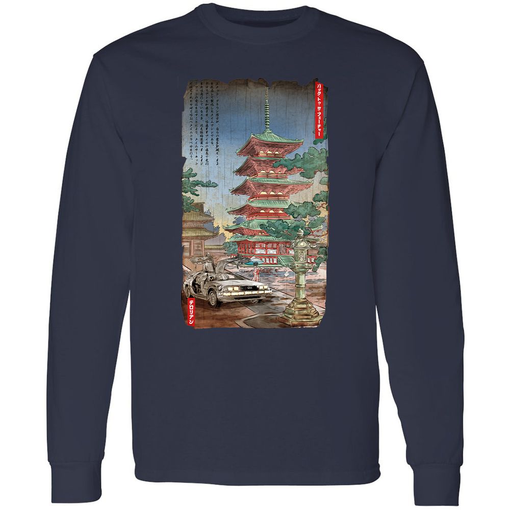 Long Sleeve T-Shirt - 86STUQHS - Navy - 2