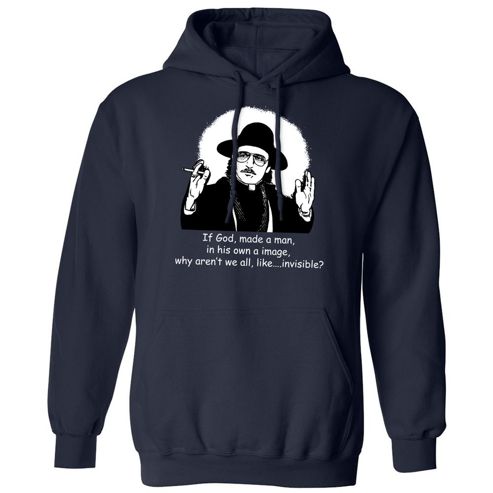 Classic Unisex Hoodie - D67VLHJ6 - Navy - 2