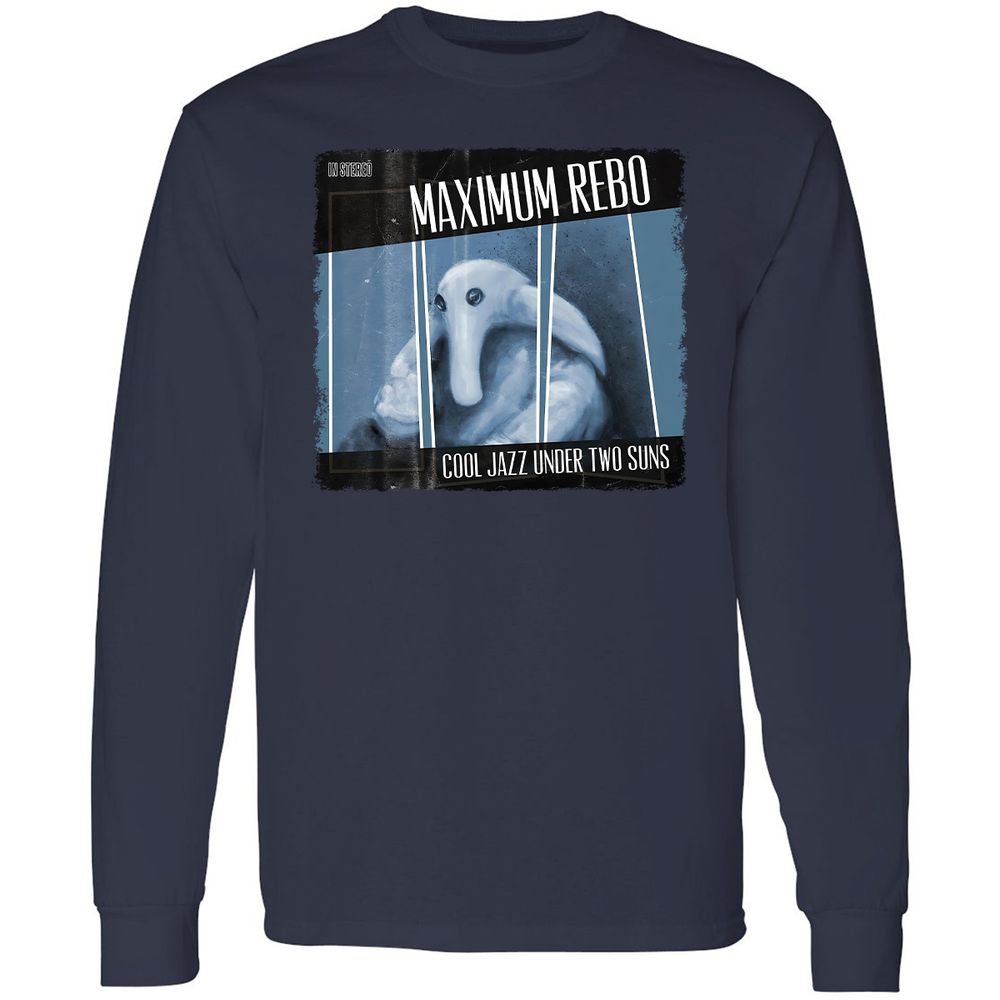 Long Sleeve T-Shirt - 3BNV538J - Navy - 2