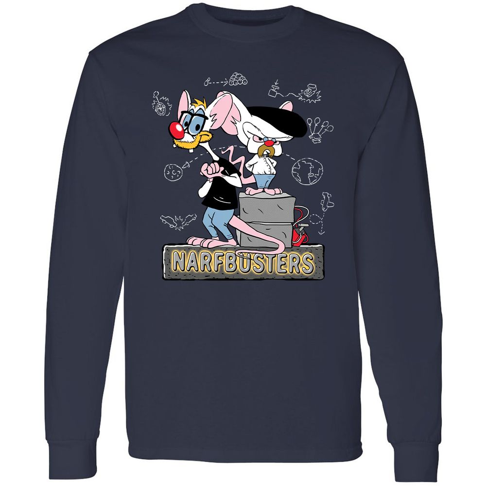 Long Sleeve T-Shirt - AWXSBNVW - Navy - 2