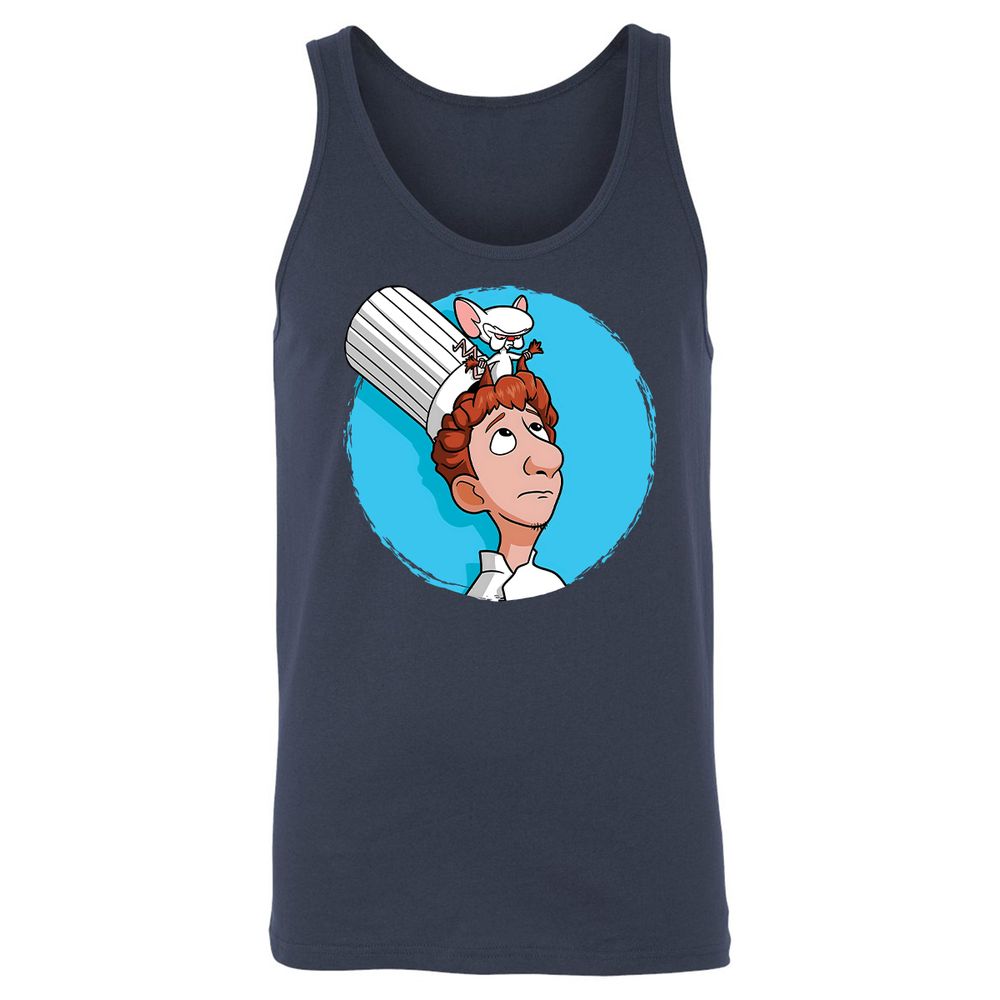 Unisex Jersey Tank - THQZPDLC - Navy - 2