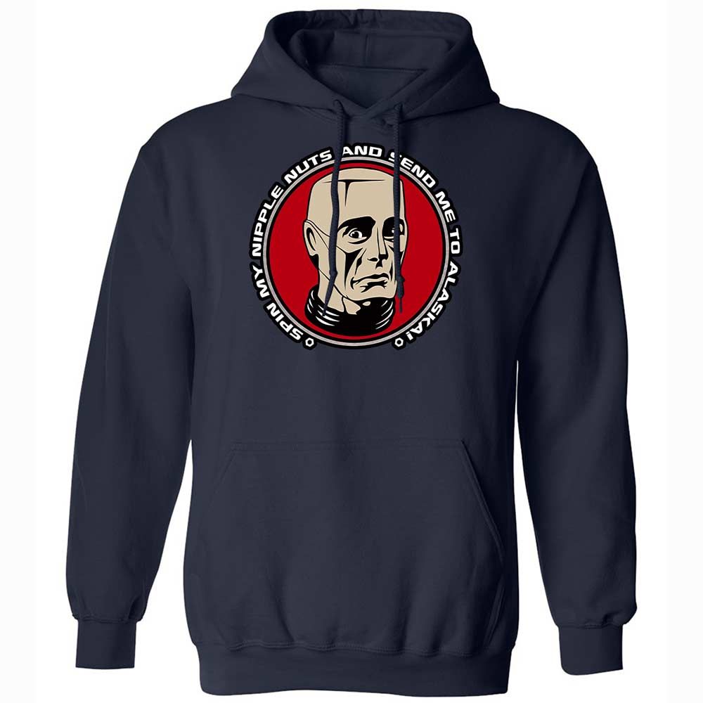 Classic Unisex Hoodie - 4681SSGY - Navy - 2