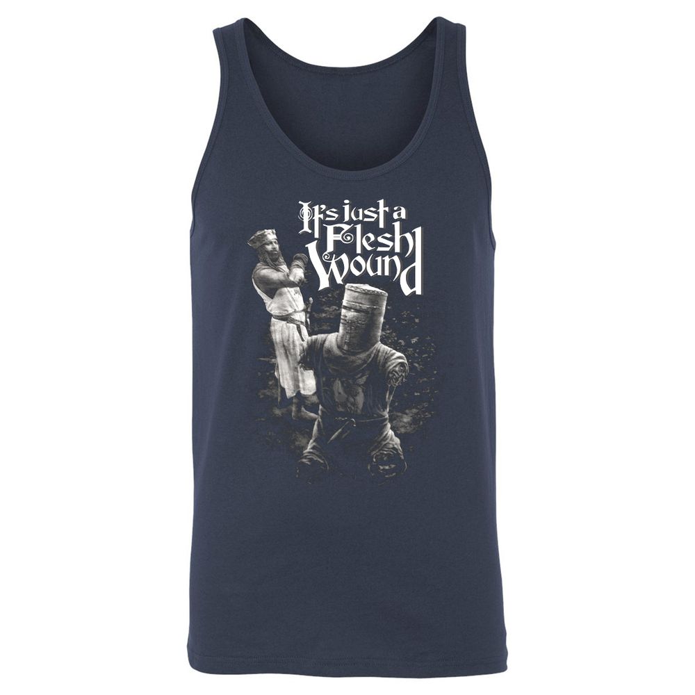 Unisex Jersey Tank - QV5TG9L5 - Navy - 2