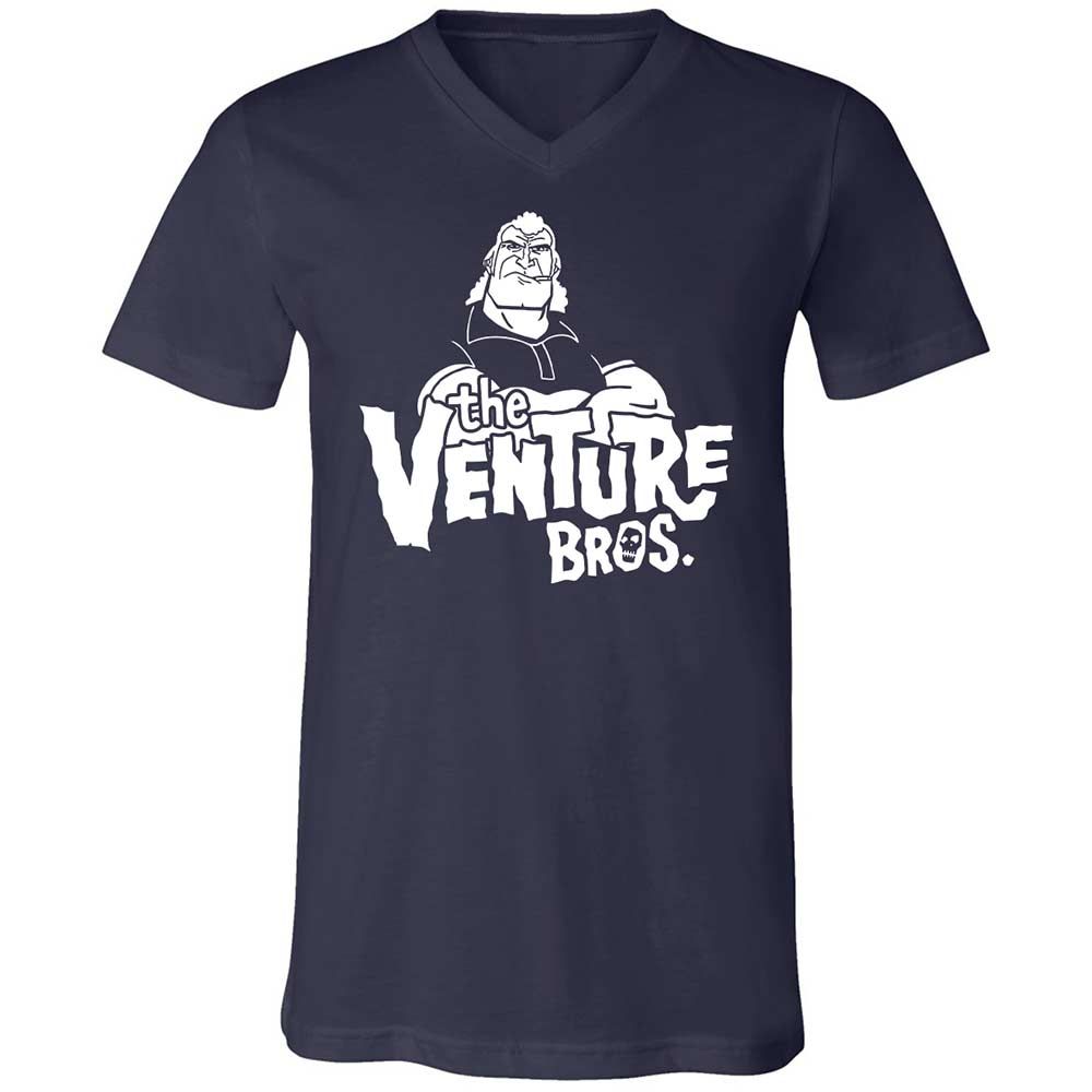 Unisex V-Neck T-Shirt - PW4LSEQ9 - Navy - 2