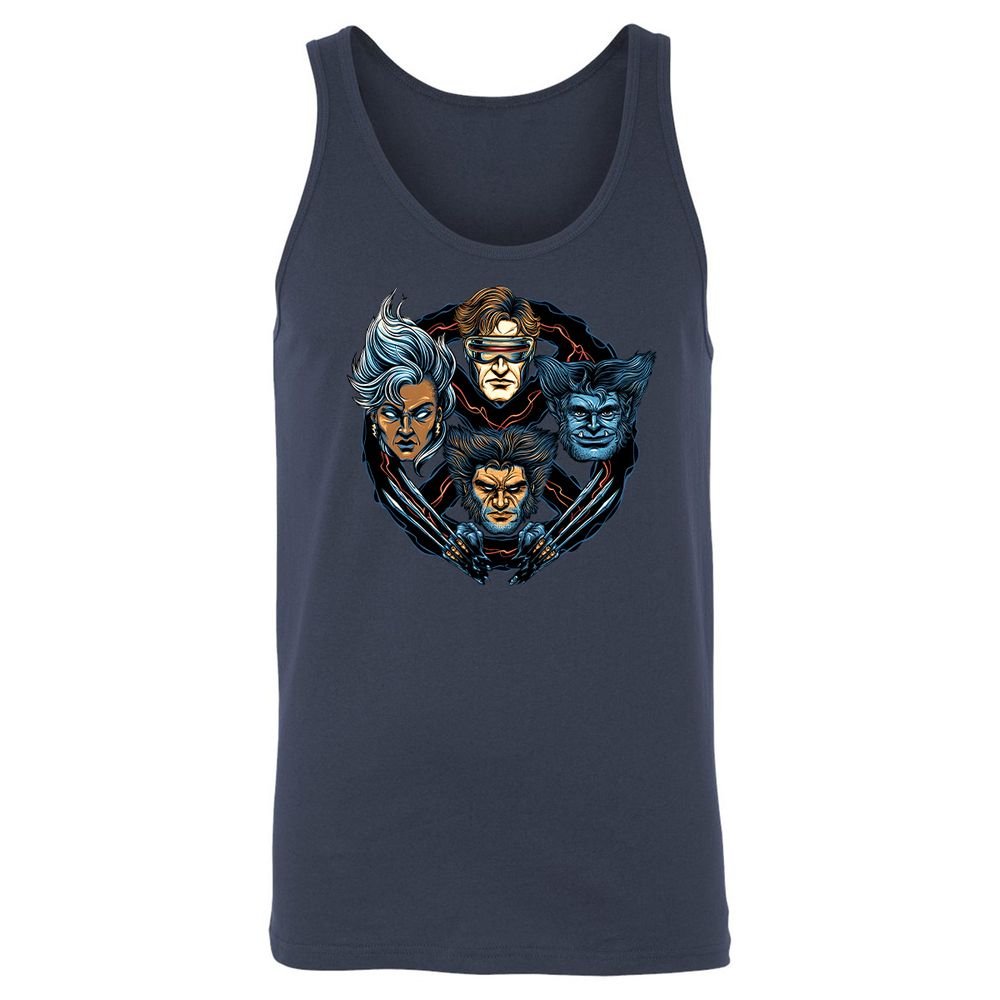 Unisex Jersey Tank - BJRRJYXJ - Navy - 2