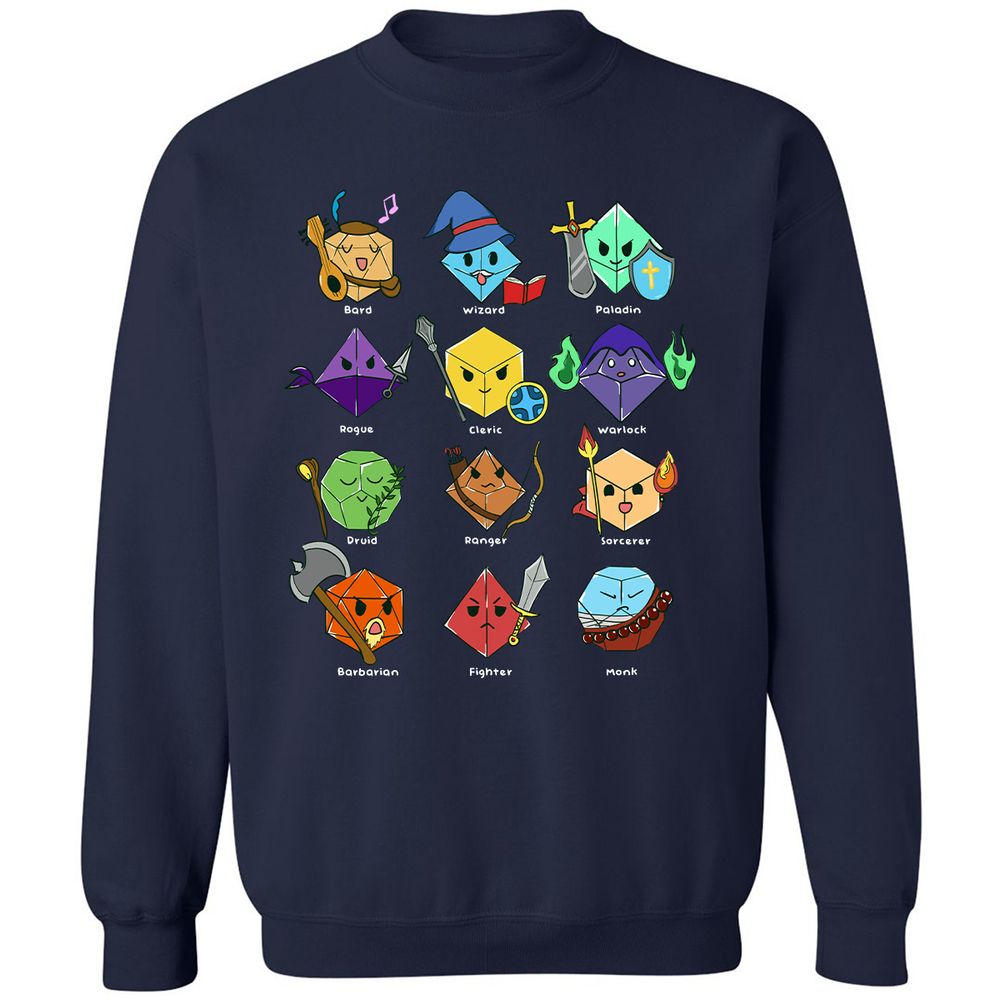 Classic Unisex Sweatshirt - LTE383A8 - Navy - 2