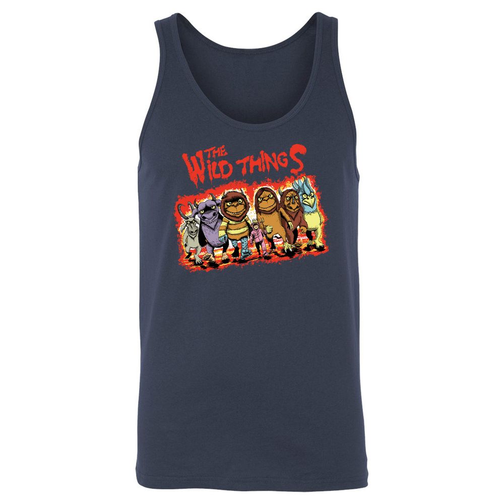 Unisex Jersey Tank - C9BUJVXF - Navy - 2