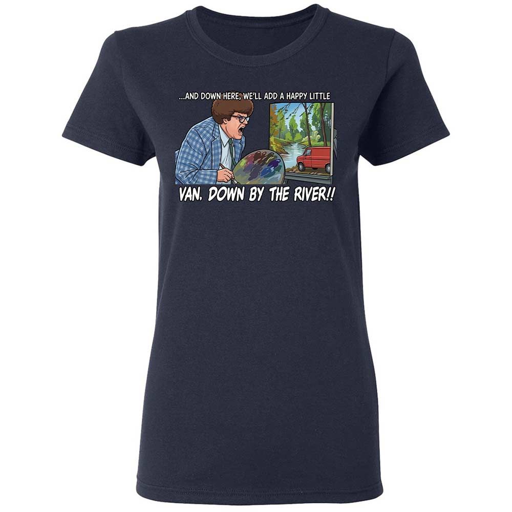 Women's T-Shirt - L49WWW7N - Navy - 2