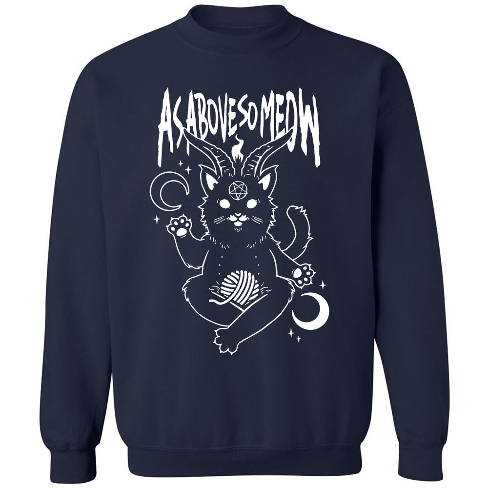 Classic Unisex Sweatshirt - RXAM9KCJ - Navy - 2