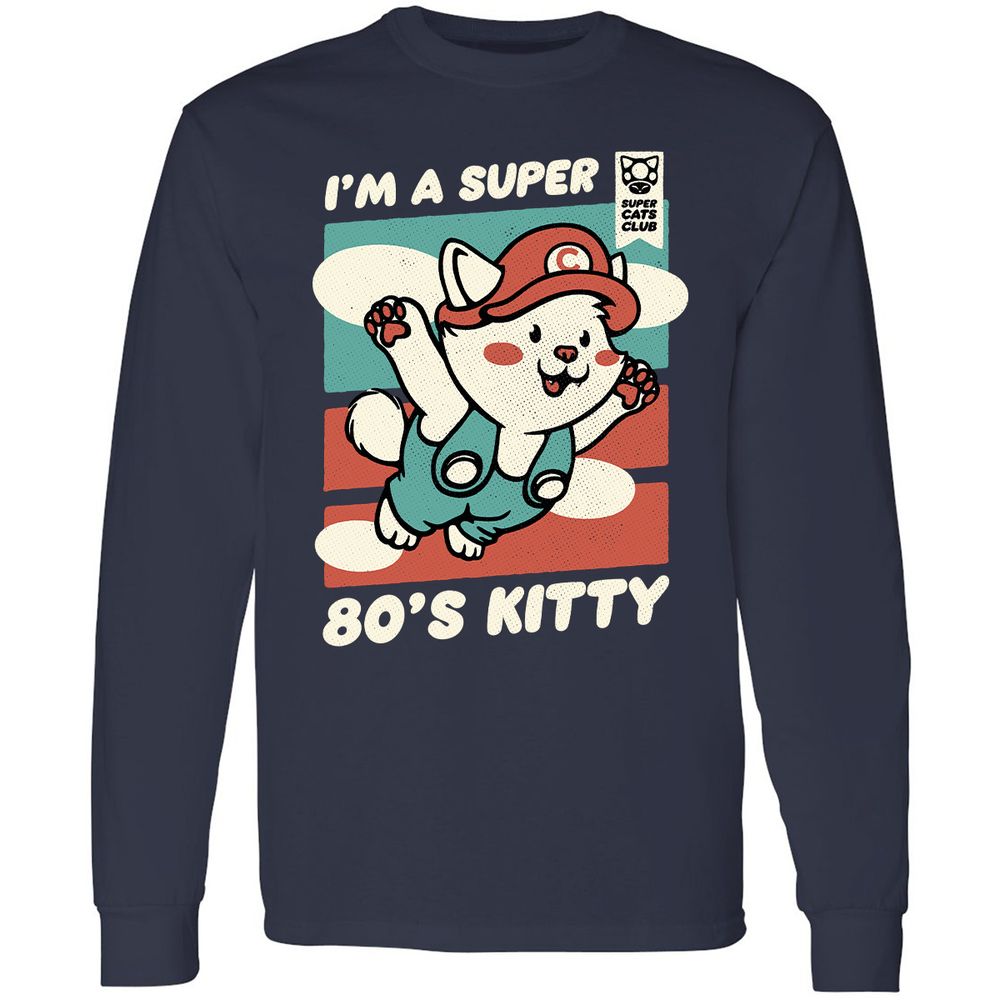 Long Sleeve T-Shirt - QZ6B35JW - Navy - 2