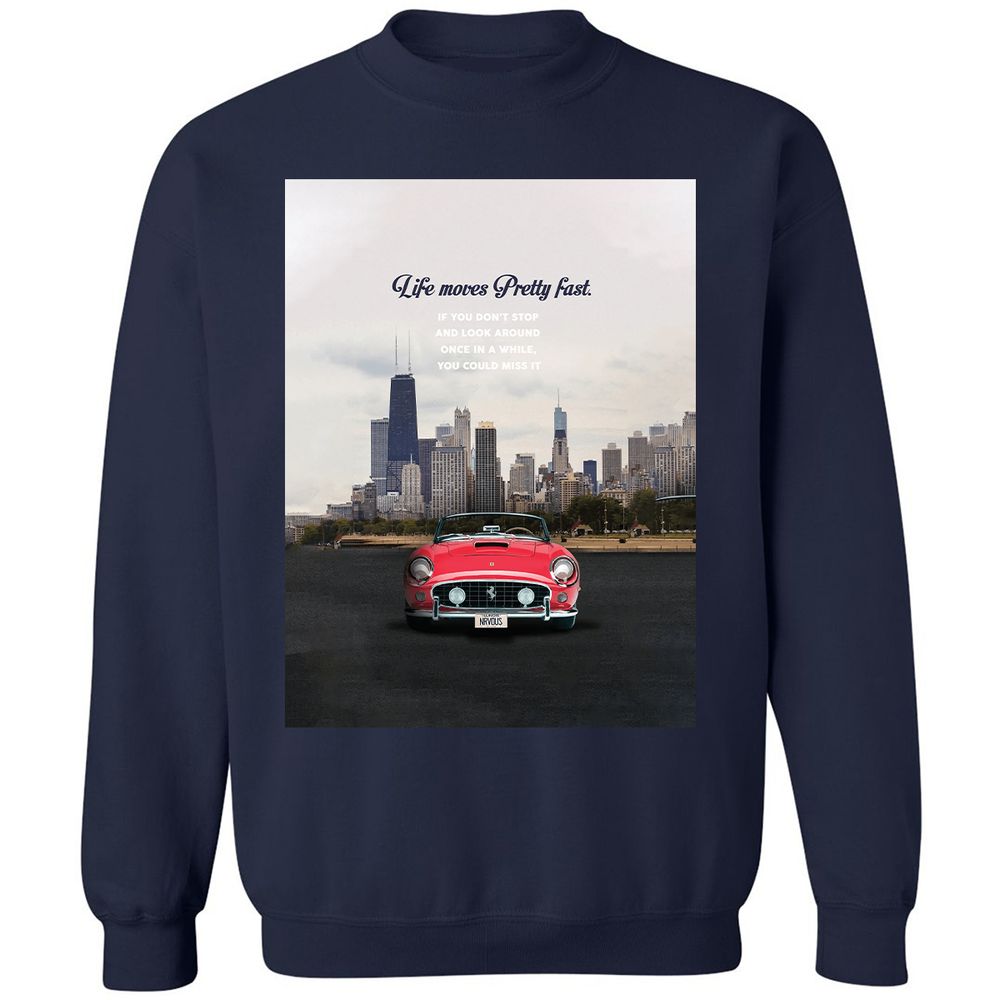 Classic Unisex Sweatshirt - C4GW81LN - Navy - 2