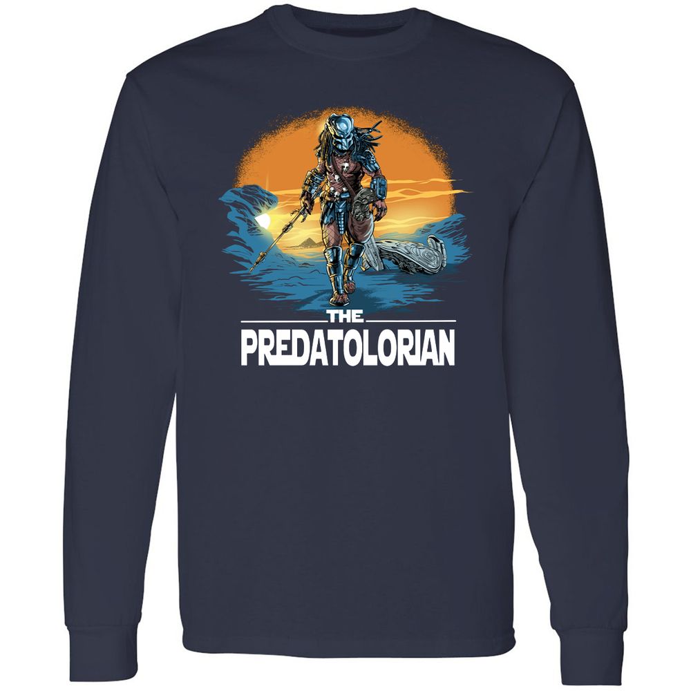 Long Sleeve T-Shirt - L4RBB81B - Navy - 2