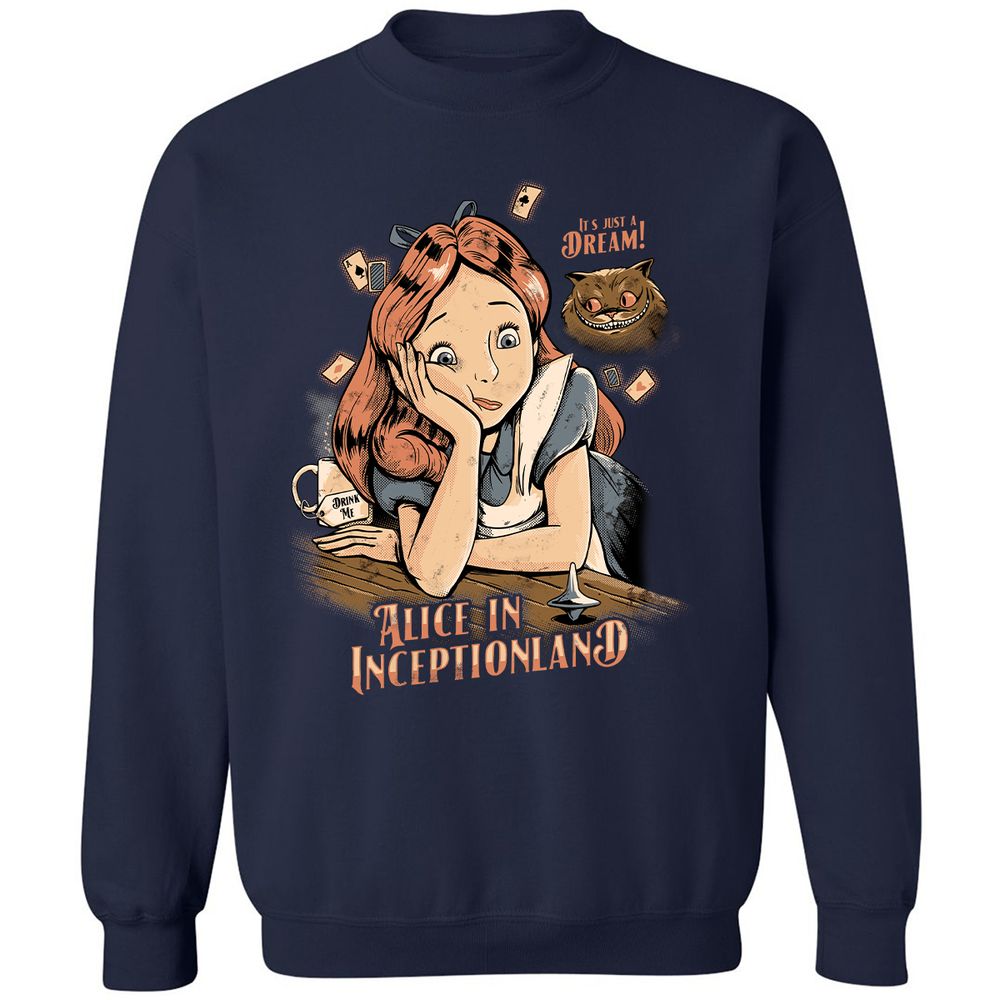 Classic Unisex Sweatshirt - ABHB4LUE - Navy - 2