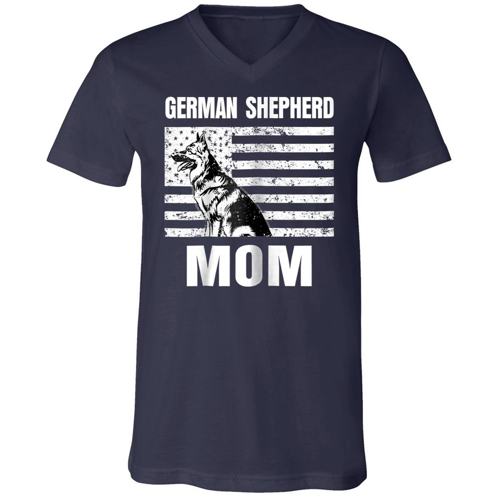 Unisex V-Neck T-Shirt - HZMVDJ22 - Navy - 2
