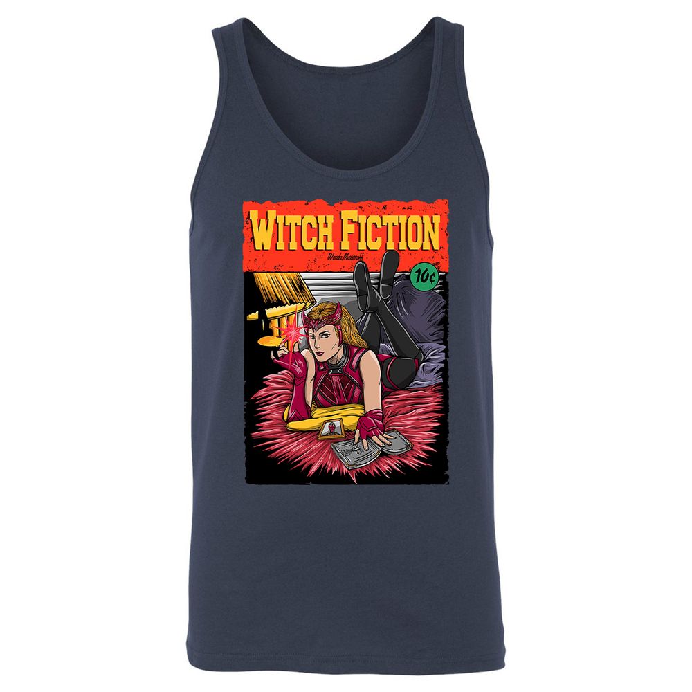 Unisex Jersey Tank - P9A9DY87 - Navy - 2