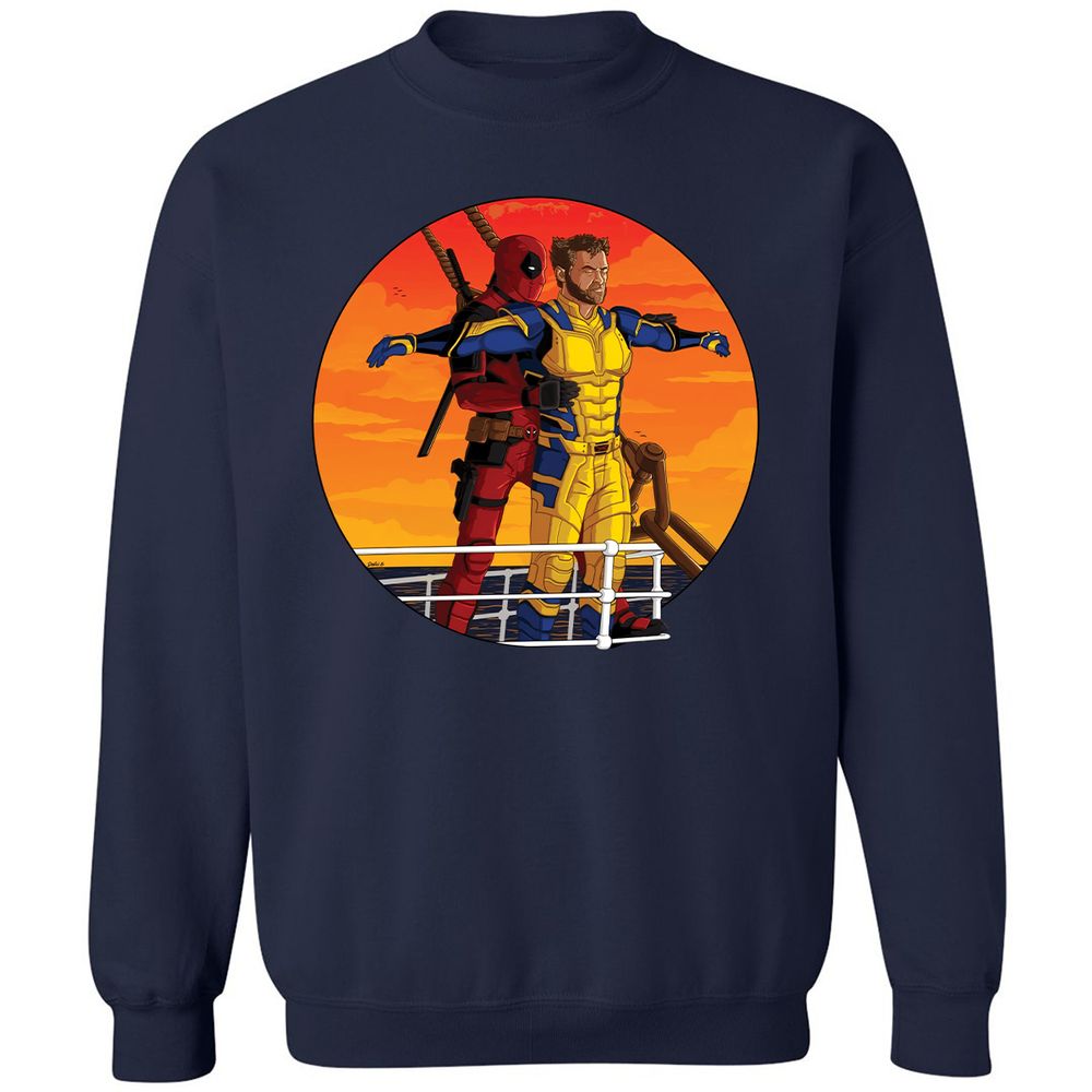 Classic Unisex Sweatshirt - DC9D2MUP - Navy - 2