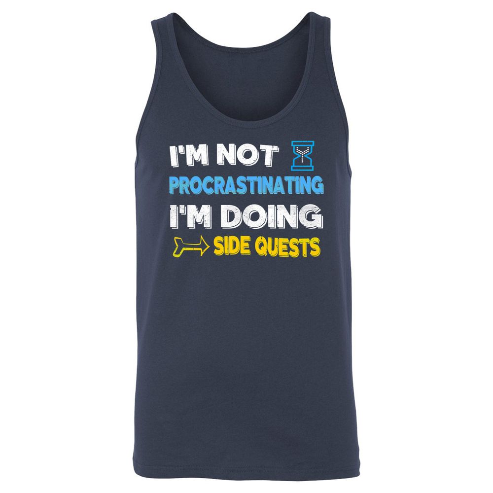 Unisex Jersey Tank - HTF99HMG - Navy - 2