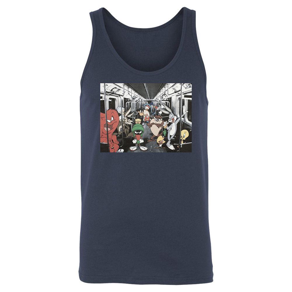 Unisex Jersey Tank - EBWFRXLT - Navy - 2