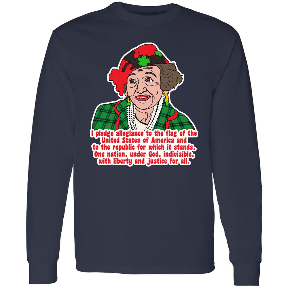 Long Sleeve T-Shirt - ATE44A9B - Navy - 2