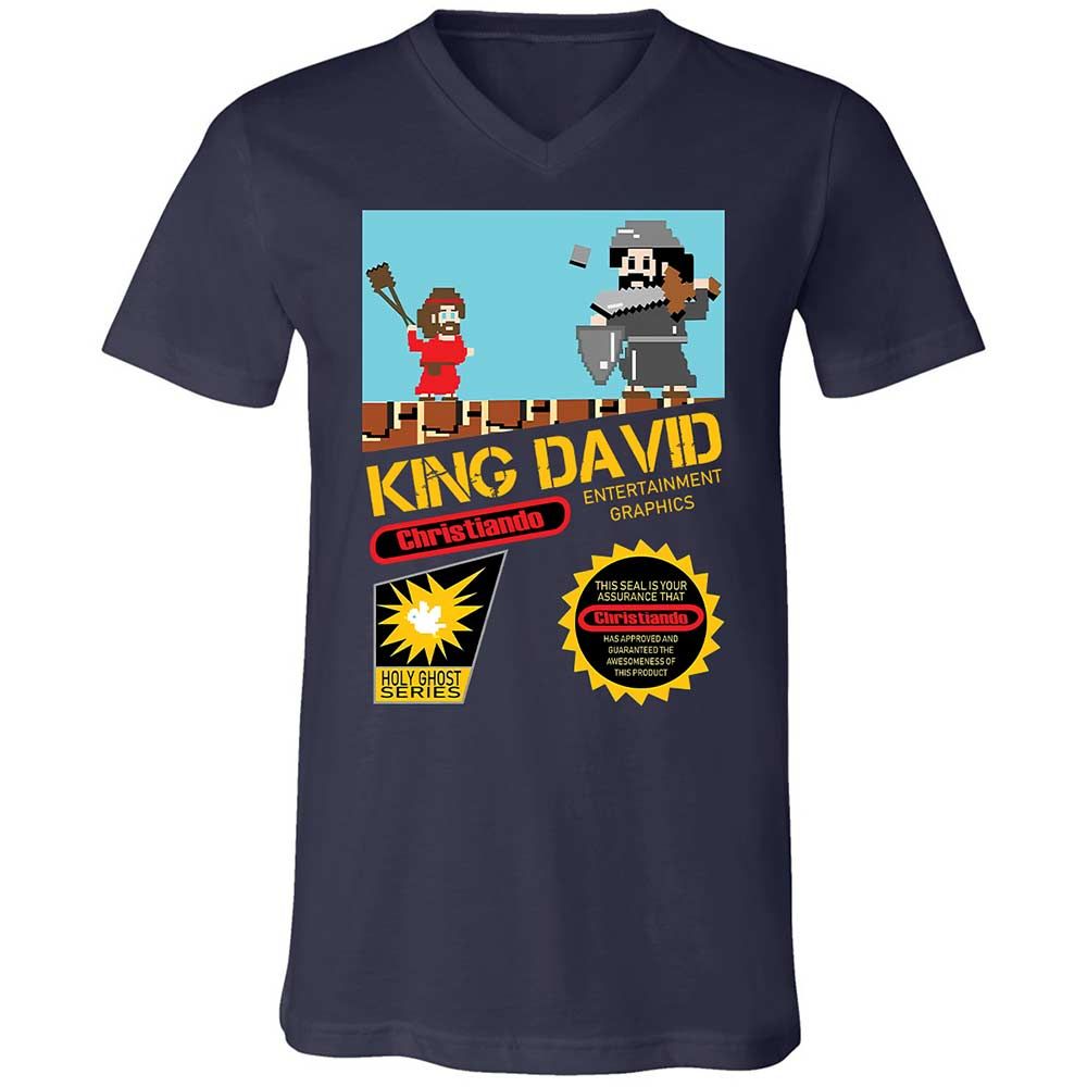 David Vs Goliath Cool Christian - Navy - 2