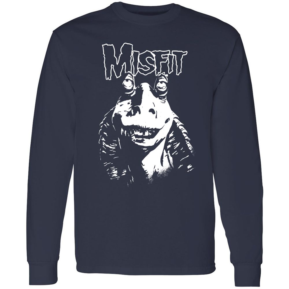 Long Sleeve T-Shirt - BQ892RU5 - Navy - 2