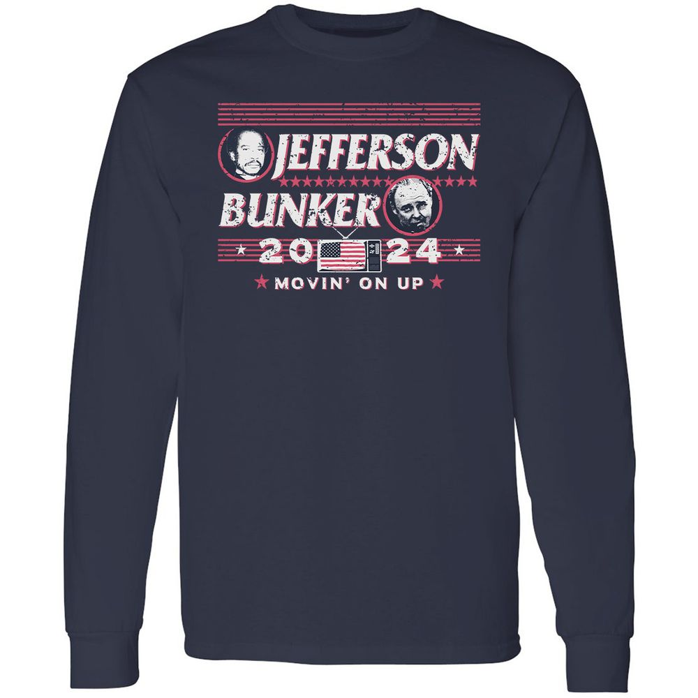 Long Sleeve T-Shirt - 2D88H6LE - Navy - 2