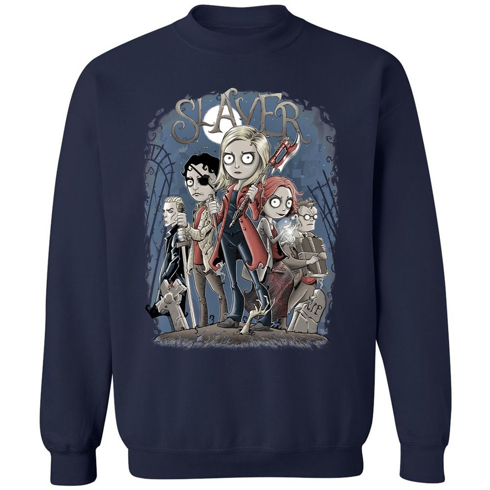 Classic Unisex Sweatshirt - 6U6VVFRJ - Navy - 2