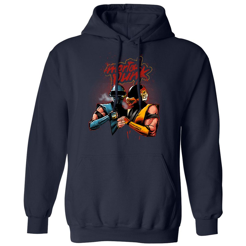 Classic Unisex Hoodie - D943H91Z - Navy - 2