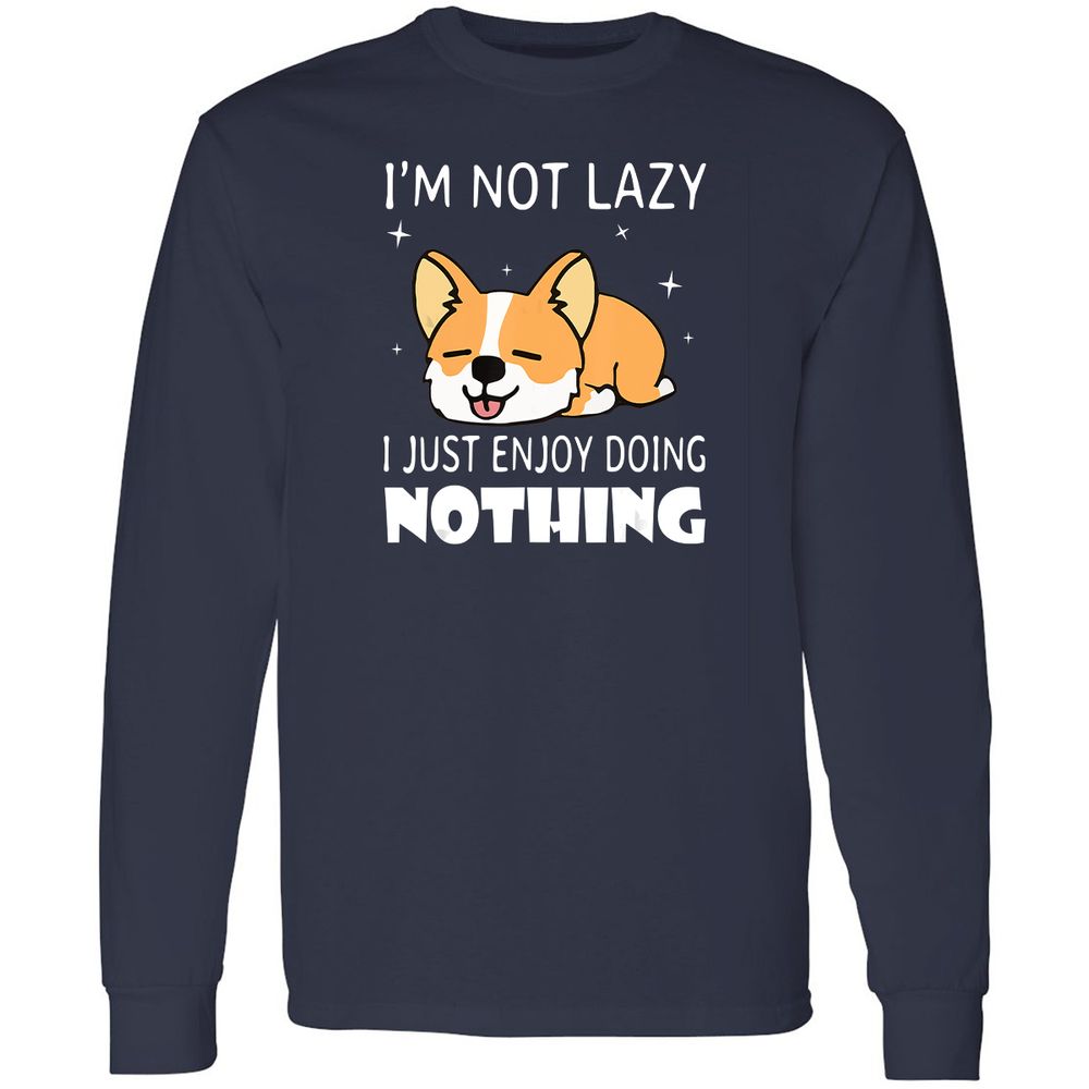 Long Sleeve T-Shirt - JL83H956 - Navy - 2