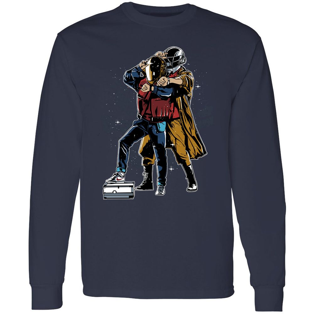 Long Sleeve T-Shirt - R828P2WV - Navy - 2