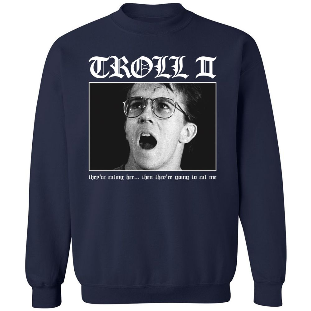 Classic Unisex Sweatshirt - F8C9PKM2 - Navy - 2