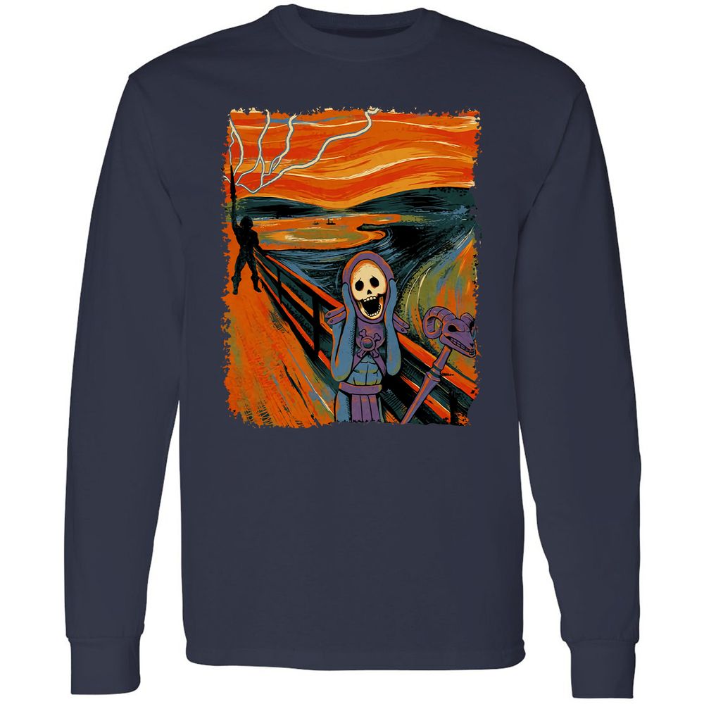 Long Sleeve T-Shirt - HGC7ME7N - Navy - 2