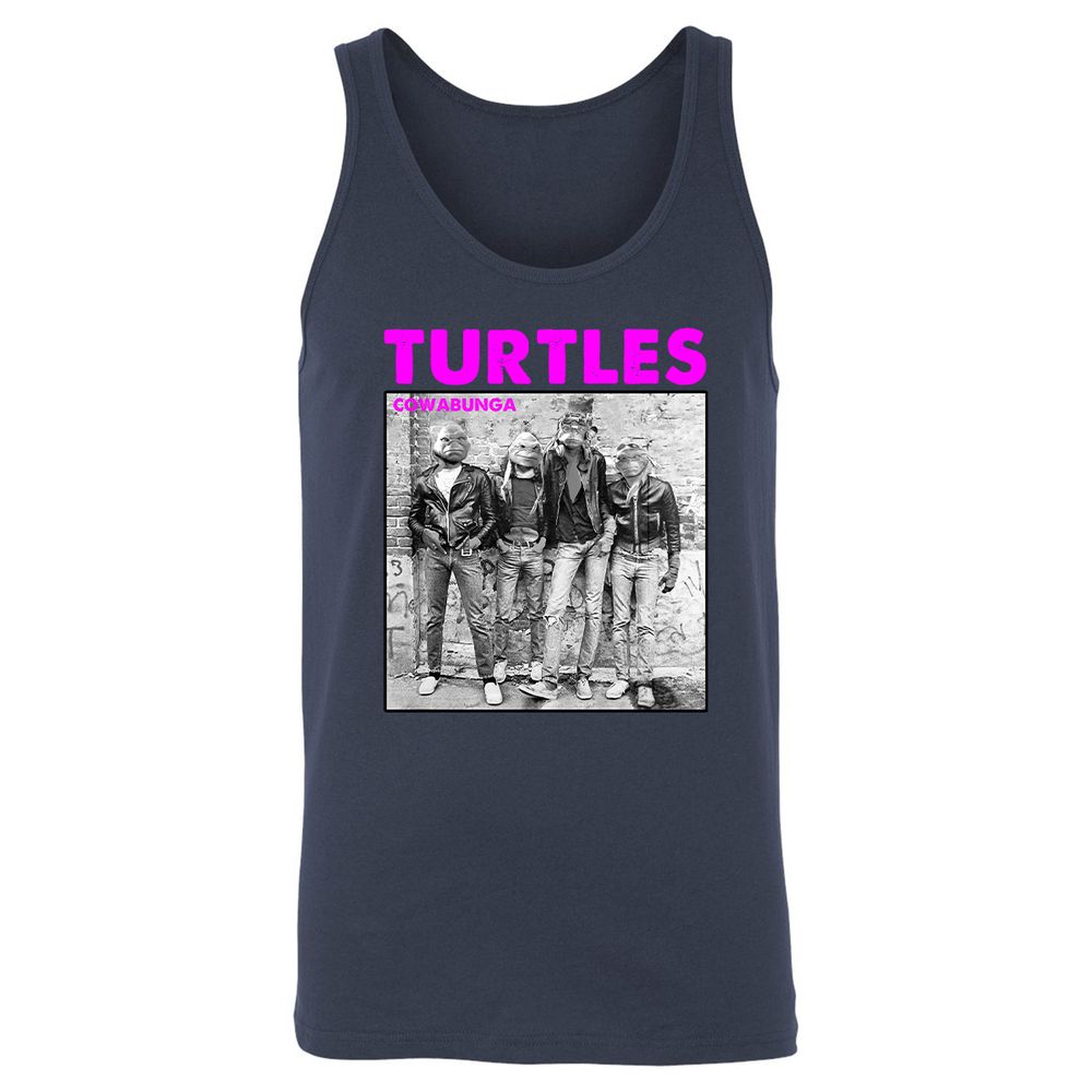 Unisex Jersey Tank - 7W67PNCR - Navy - 2