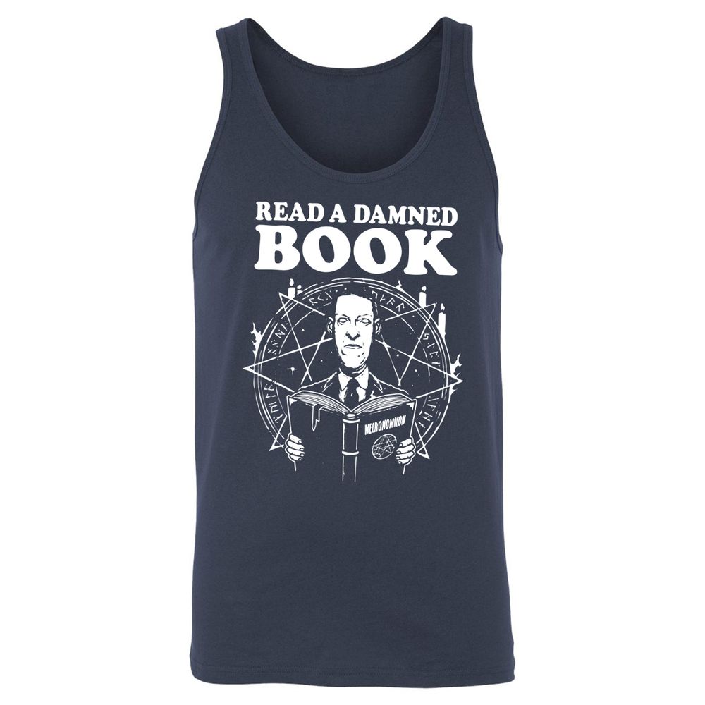 Unisex Jersey Tank - B95GVAKH - Navy - 2